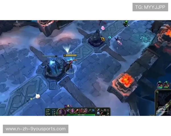 LoL选手操作細膩完美三杀带来胜机